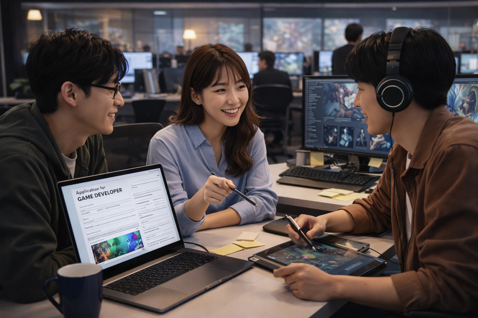 업무 환경 이미지